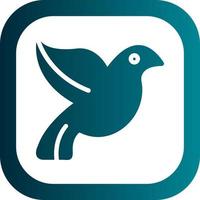 Dove Vector Icon Design
