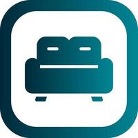 Couch Vector Icon Design
