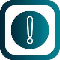 Exclamation Circle Vector Icon Design
