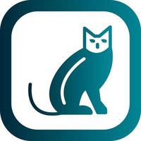 Cat Vector Icon Design