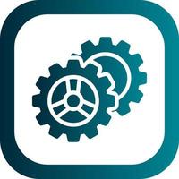 Cogs Vector Icon Design