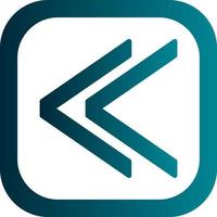 Angle Double Right Vector Icon Design