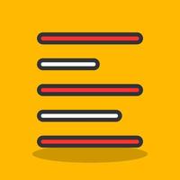 Align Vector Icon Design