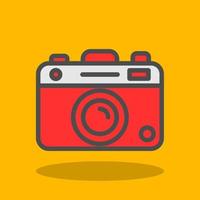 Camera Retro Vector Icon Design