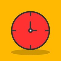 diseño de icono de vector de reloj