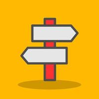 Map Signs Vector Icon Design