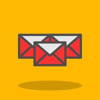 Mail Bulk Vector Icon Design