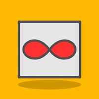 Infinity Vector Icon Design