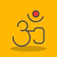 Om Vector Icon Design