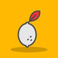 Lemon Vector Icon Design