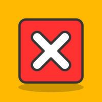 Delete Vector Icon Design