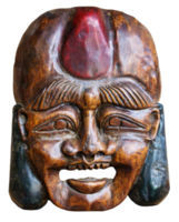 wooden devil mask png