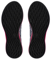 Black sport shoe soles isolated for design png