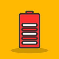 Battery Vector Icon Design