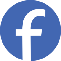 Facebook circulo icono para web diseño png