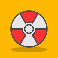 Radiation Alt Vector Icon Design