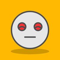 Flushed Vector Icon Design
