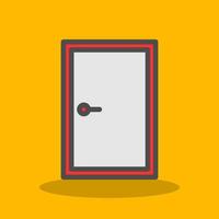 Door Closed Vector Icon Design