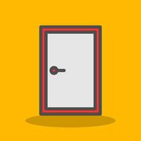 Door Closed Vector Icon Design