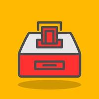 Box Tissue Vector Icon Design