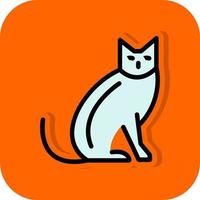 Cat Vector Icon Design