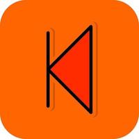Skip Vector Icon Design