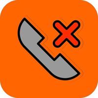 Missed call Vector Icon Design