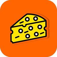 Cheese Vector Icon Design