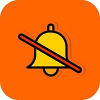Bell Off Vector Icon Design