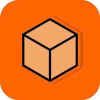 Cube Vector Icon Design