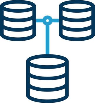 Database Vector Icon Design