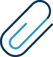 Paperclip Vector Icon Design