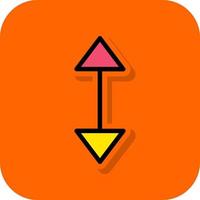 Arrows Alt V Vector Icon Design