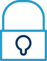 Lock Open Vector Icon Design