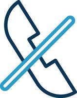 Call off Vector Icon Design