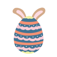 Easter Eggs With Ears Rabbit png