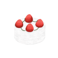 Strawberry Cake illustration png