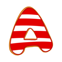 A Red Striped Cookies png