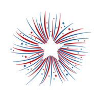 stella americano fuochi d'artificio png