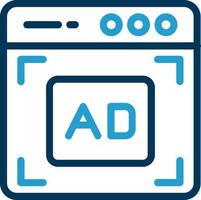 Ad Vector Icon Design