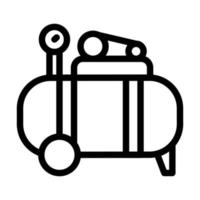 Compressor Icon Design vector