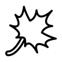 Dry Leaf Icon Design vector