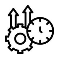 diseño de icono de productividad vector