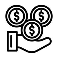 Salary Icon Design vector