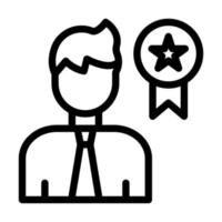 Best Employee Icon Design vector