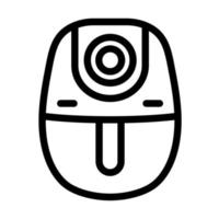 Air fryer Icon Design vector