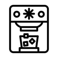 Ice Maker Icon Design vector