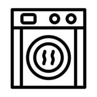 Clothes Dryer Icon Design vector