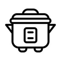 Crock Pot Icon Design vector