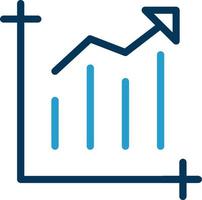 Chart Bar Vector Icon Design